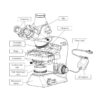 Microscope Olympus CX23 Photo, trino, plan, 40x,100x, 400x, LED - Image 5